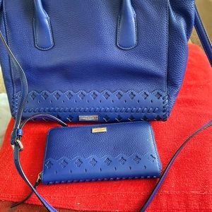 Sold 💣 Blue Kate Spade purse and wallet